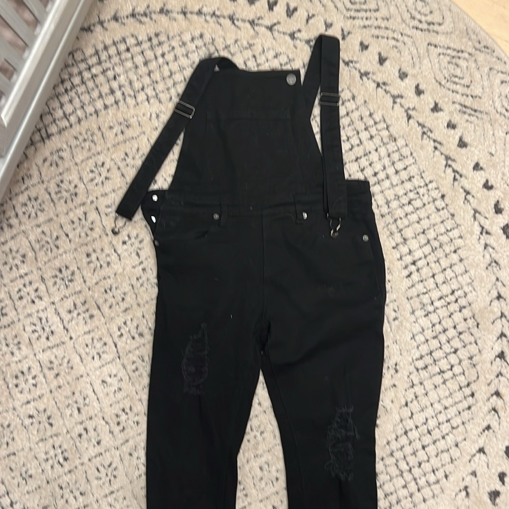 Anthropologie Black Jumpsuit